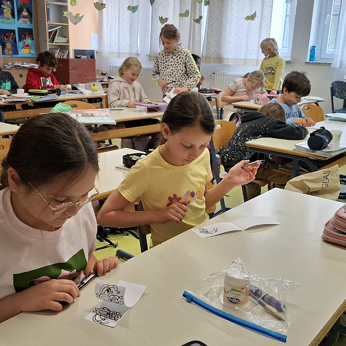 Delavnica animiranega filma v 3. razredih