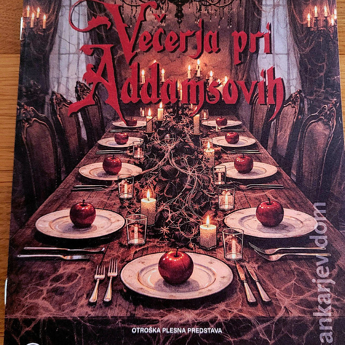 Učenci naše šole nastopili v plesni predstavi Večerja pri Addamsovih