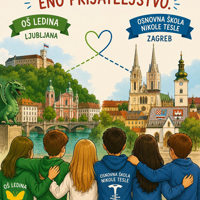 Obisk zagrebških učencev v okviru projekta Erasmus+