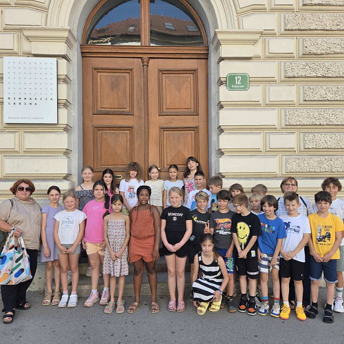 Slonova pasta in plesoči medvedek za tretješolce